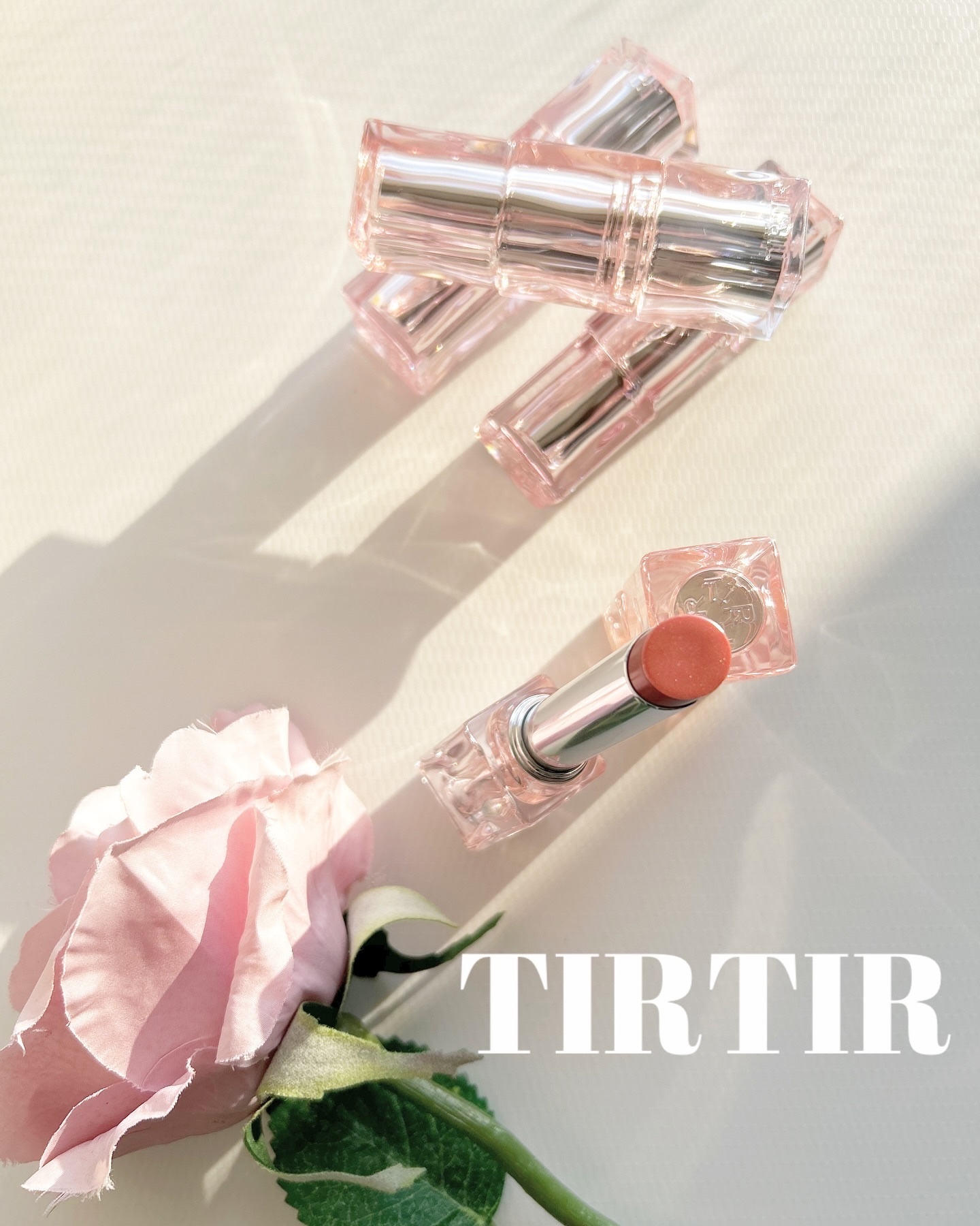 ウォーターリズムグロウメルティングバーム 03 サンドモンド/TIRTIR(ティルティル)/口紅を使ったクチコミ（1枚目）