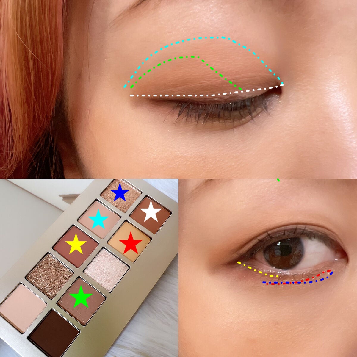 ニューデップスアイシャドウパレット/hince/アイシャドウパレットを使ったクチコミ(4枚目)