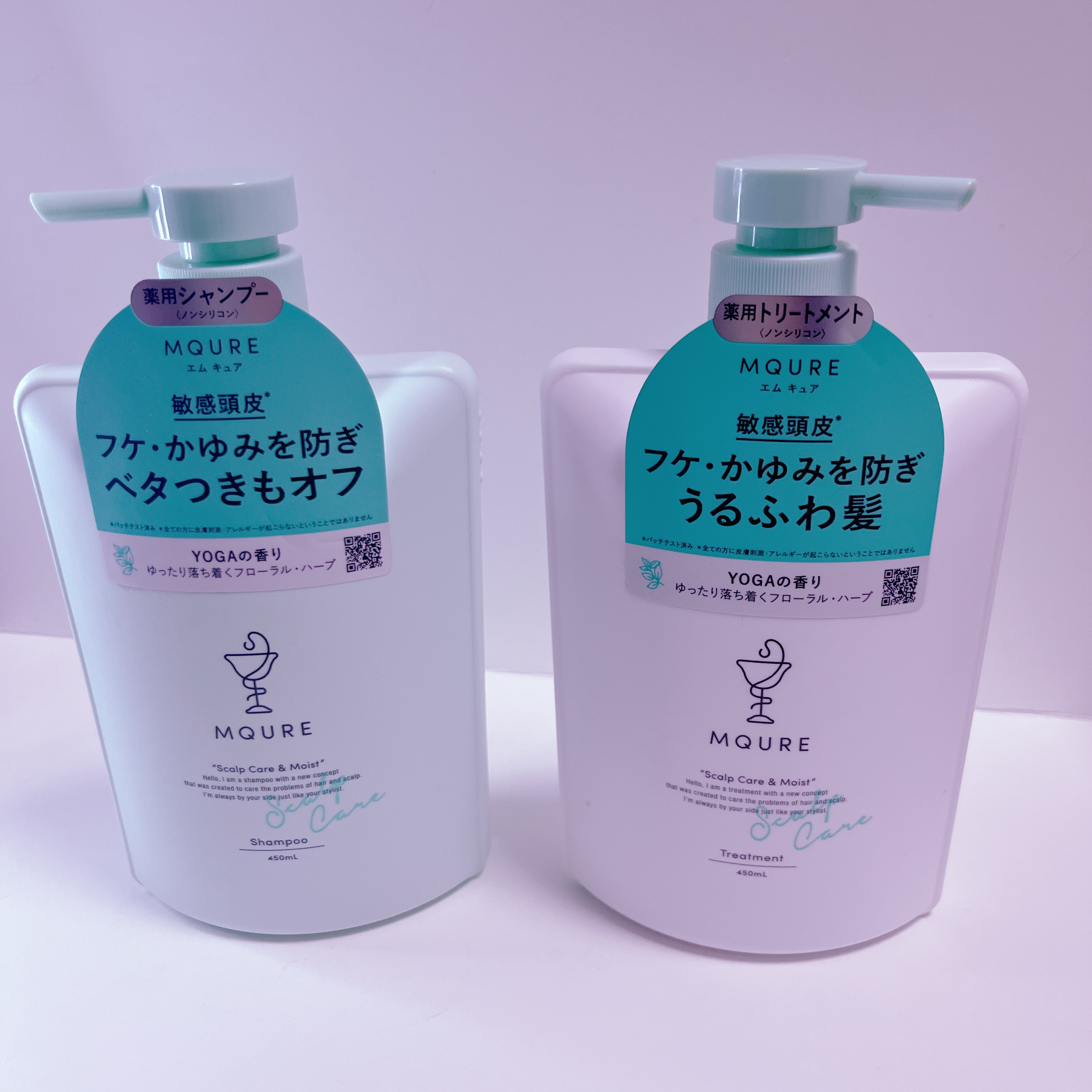 Scalp Care&Moist 薬用シャンプー/薬用トリートメント/MQURE/市販シャンプーを使ったクチコミ（1枚目）
