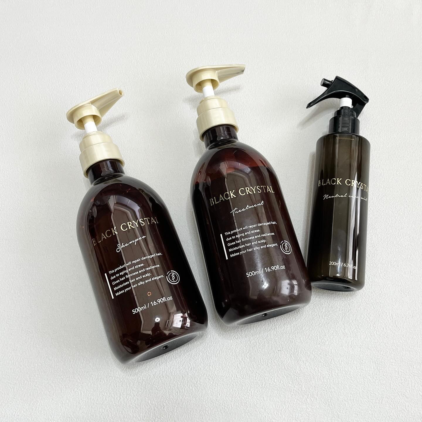 ブラッククリスタル シャンプー ＆ トリートメント/BLACK CRYSTAL/サロンシャンプーを使ったクチコミ（1枚目）