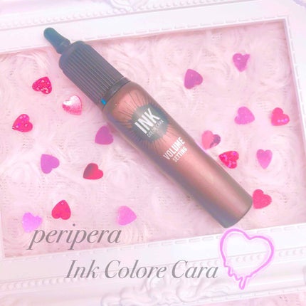 インク カラー カラ(AD)/PERIPERA/マスカラを使ったクチコミ(1枚目)