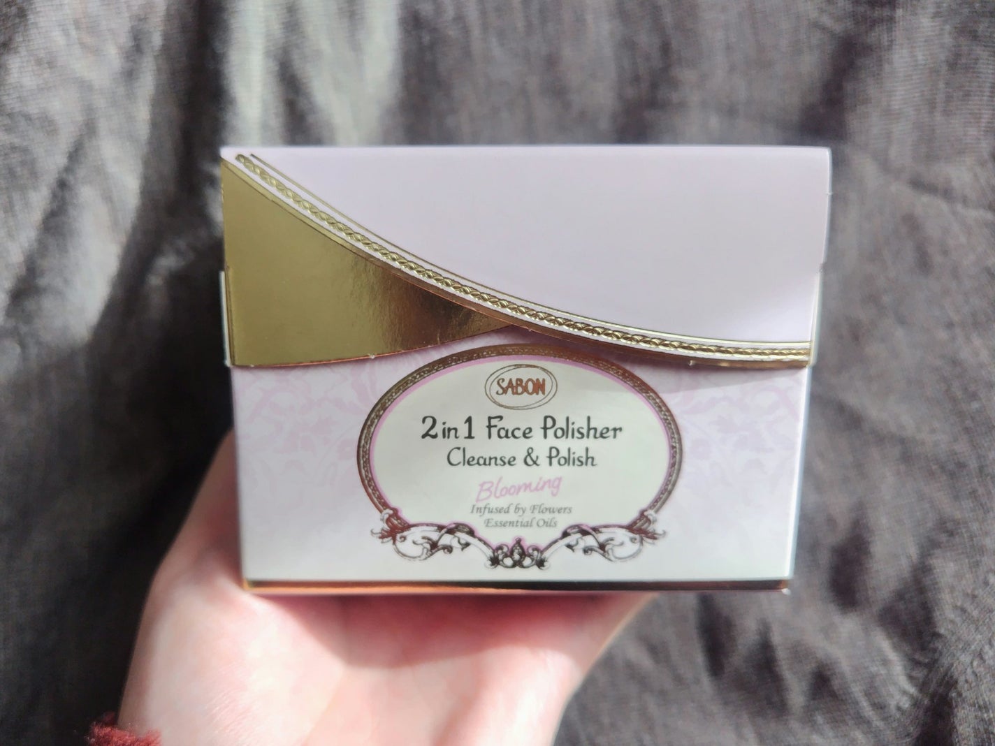 フェイスポリッシャー ブルーミング/SABON/スクラブ・ゴマージュを使ったクチコミ(1枚目)