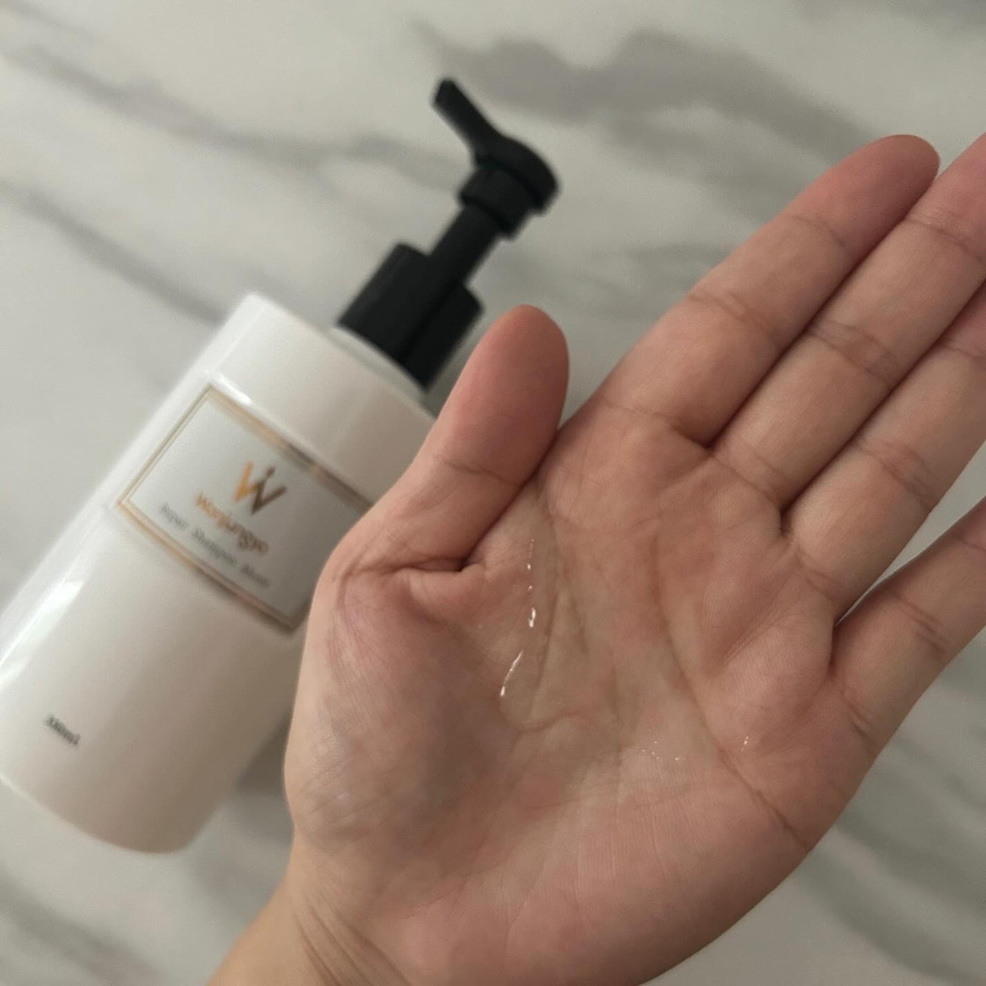 ウォンジョンヨ リペアシャンプー モイスト/リペアトリートメント モイスト/Wonjungyo/市販シャンプーを使ったクチコミ(2枚目)