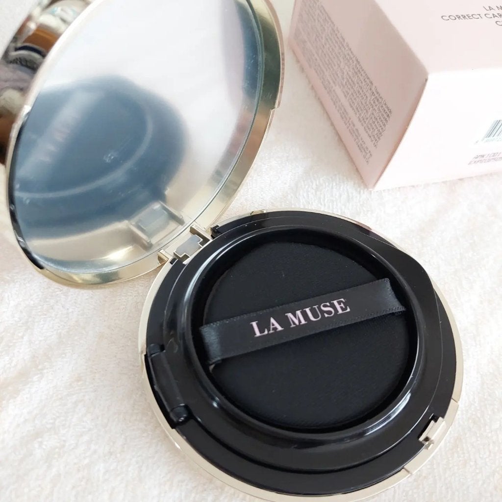 CORRECT CARE COMPLETE CC CUSHION/ラミューズ/クッションファンデーションを使ったクチコミ(2枚目)