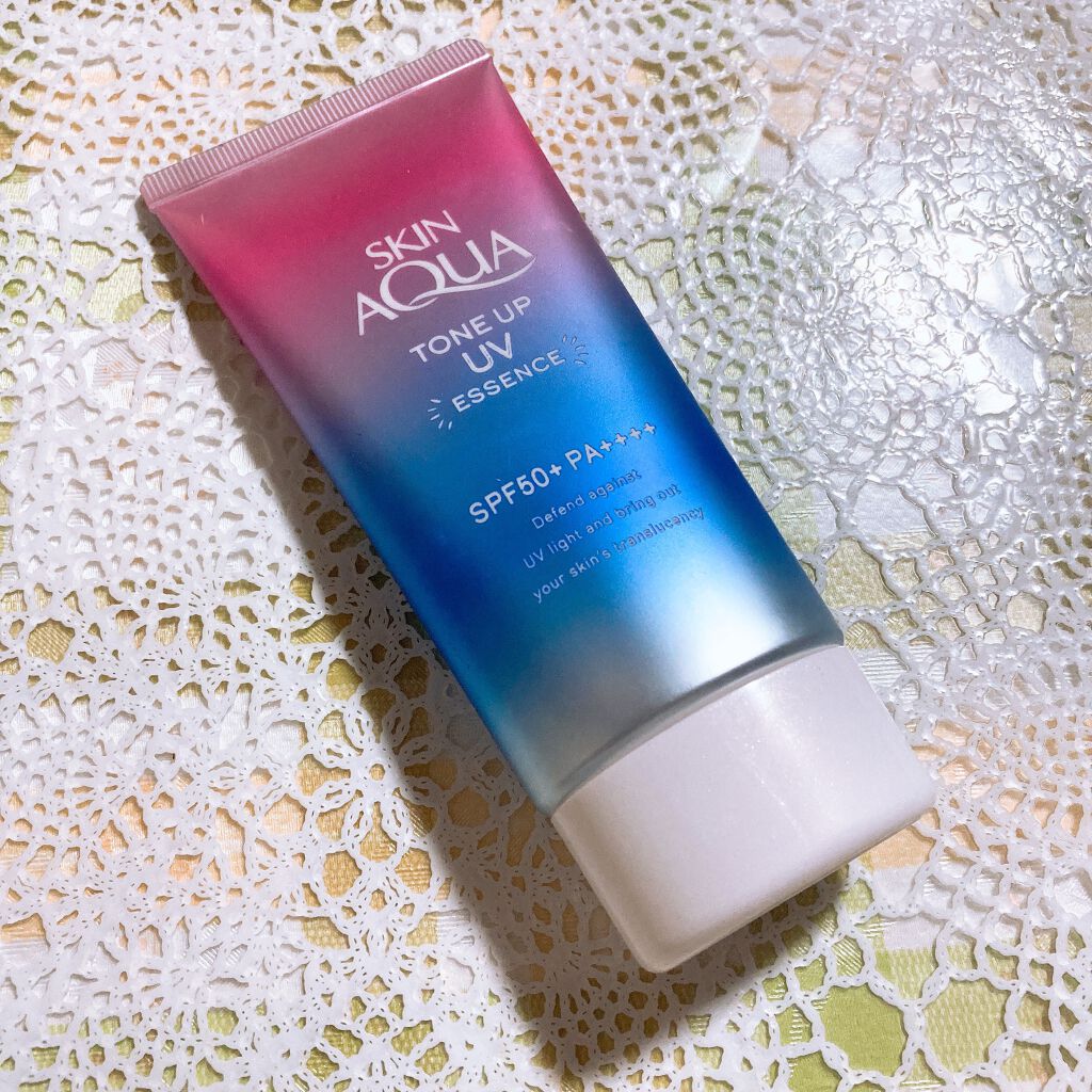 スキンアクア トーンアップUVエッセンス/スキンアクア/日焼け止めクリームを使ったクチコミ（1枚目）