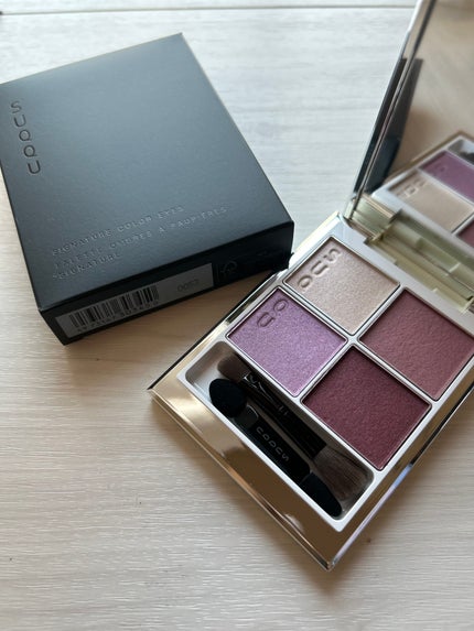 シグニチャー カラー アイズ 126 遊光 -ASOBIKARI/SUQQU/アイシャドウパレットを使ったクチコミ(1枚目)