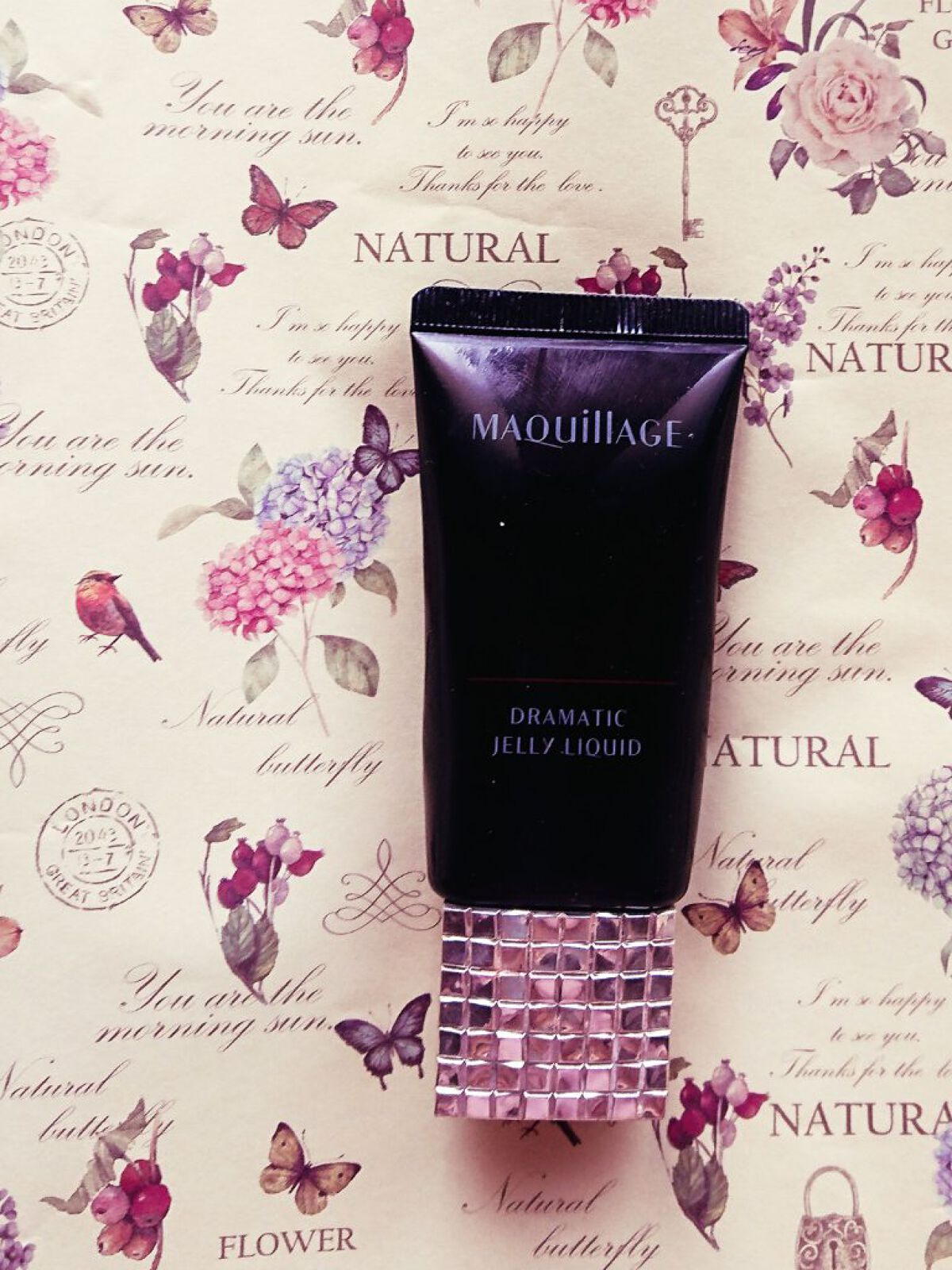 ドラマティックジェリーリキッド/マキアージュ/リキッドファンデーションを使ったクチコミ(2枚目)