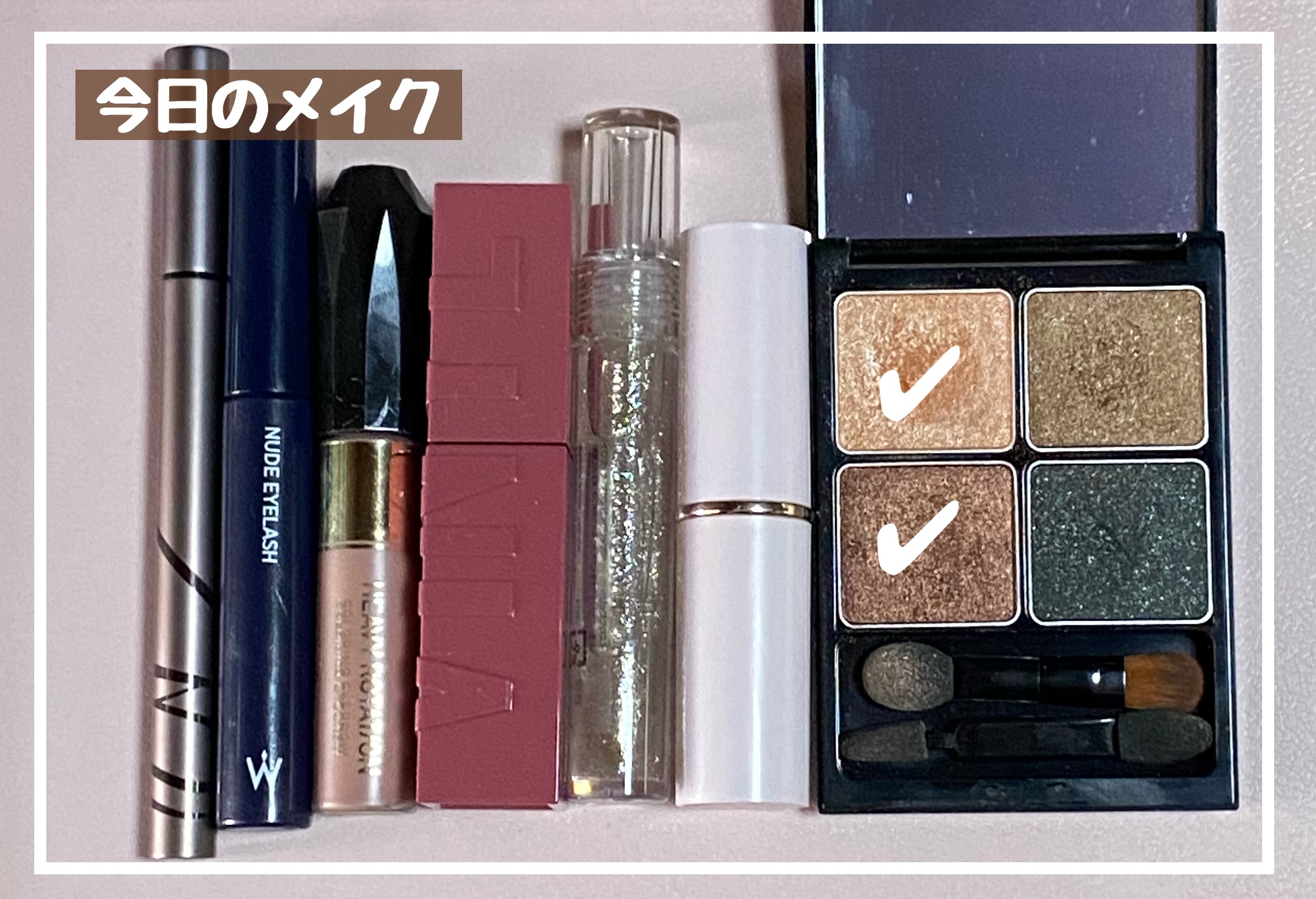 カラーリングアイブロウ/ヘビーローテーション/眉マスカラを使ったクチコミ（1枚目）