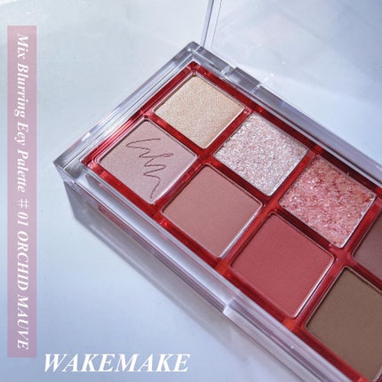 ミックスブラーリングアイパレット/wakemake/マルチパレットを使ったクチコミ(1枚目)