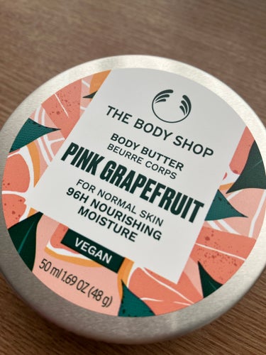 ボディバター ピンクグレープフルーツ/THE BODY SHOP/ボディクリームを使ったクチコミ（1枚目）