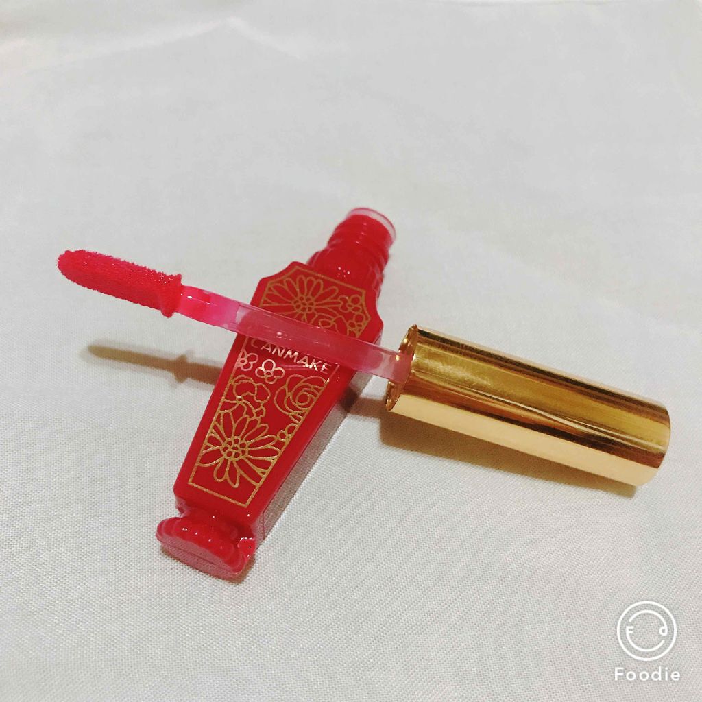 リップティントシロップ/キャンメイク/リップティントを使ったクチコミ（2枚目）