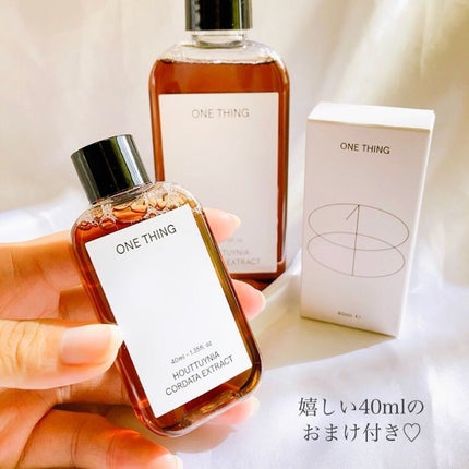 ドクダミ化粧水/ONE THING/化粧水を使ったクチコミ(5枚目)