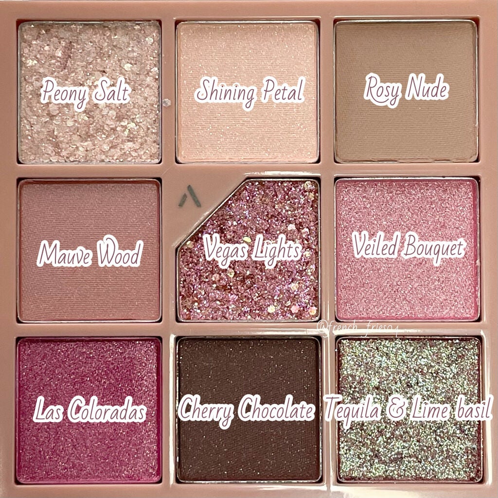 グリッターペディアアイパレット/unleashia/アイシャドウパレットを使ったクチコミ(3枚目)