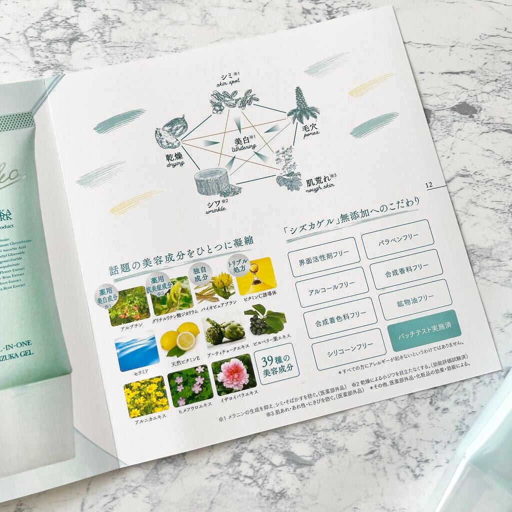 オールインワン シズカゲル/Shizuka BY SHIZUKA NEWYORK/オールインワン化粧品を使ったクチコミ(3枚目)