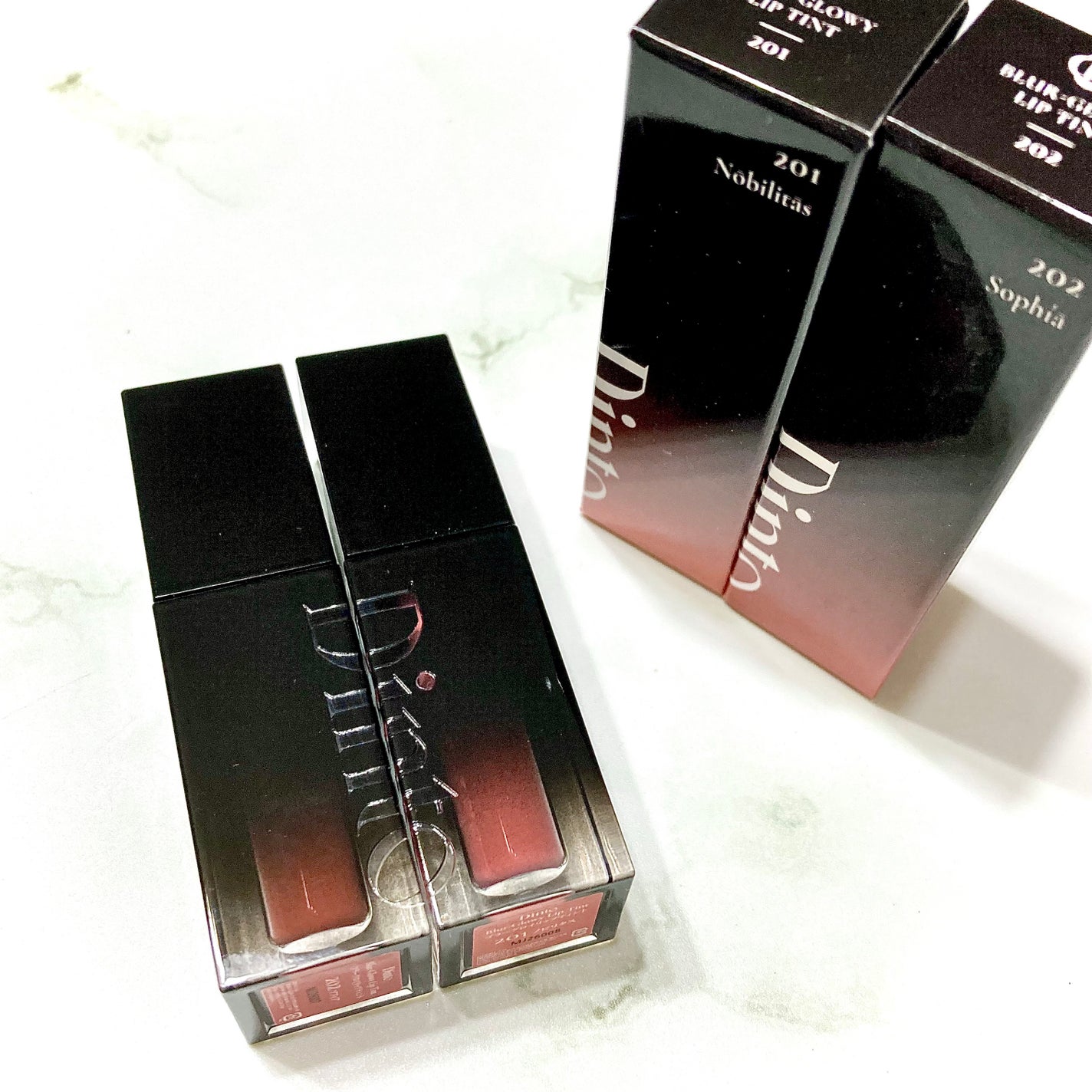 ブラーグロイリップティント/Dinto/リップティントを使ったクチコミ(6枚目)