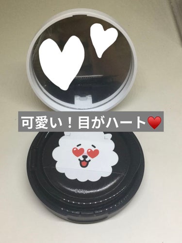 BT21×VT Cosmetic リアルウェア フィクシング クッション/VT/クッションファンデーションを使ったクチコミ（2枚目）