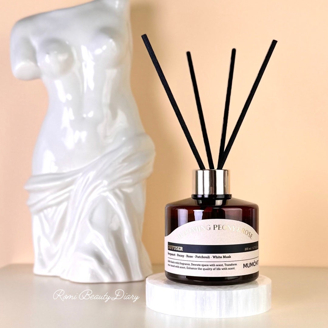 ニッチパフュームディフューザー チュベローズ&ホワイトムスク/MUMCHIT/ルームフレグランスを使ったクチコミ(1枚目)
