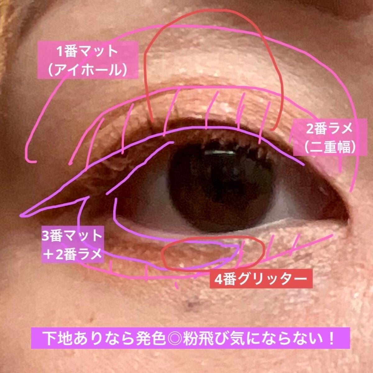 マルチキューブ/i’m meme/アイシャドウパレットを使ったクチコミ(5枚目)