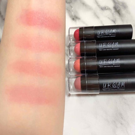 UR GLAM STICK CHEEK/U R GLAM/ジェル・クリームチークを使ったクチコミ(3枚目)