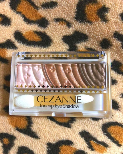 トーンアップアイシャドウ/CEZANNE/アイシャドウパレットを使ったクチコミ(1枚目)