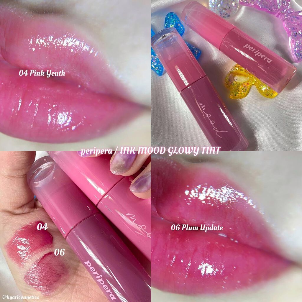 ペリペラ インク ムード グロイ ティント/PERIPERA/リップティントを使ったクチコミ（1枚目）