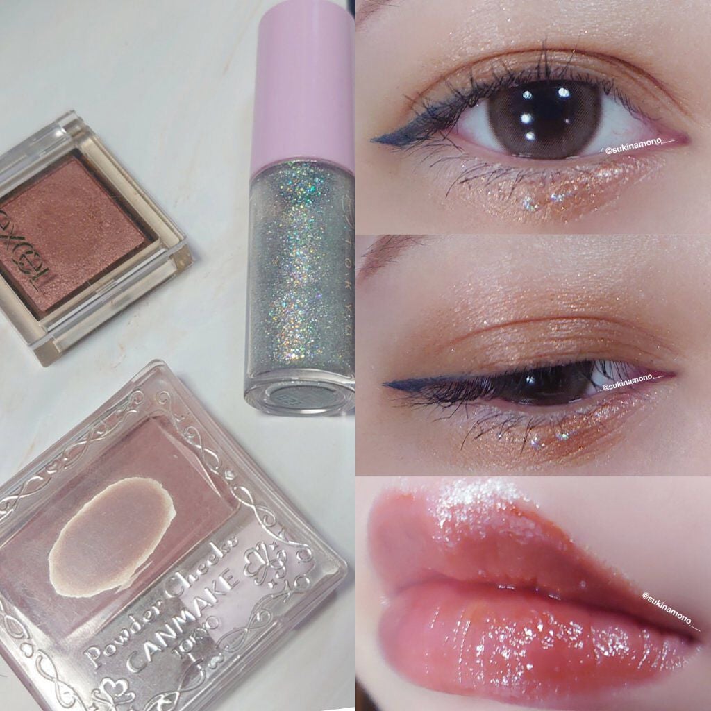 UR GLAM GEL EYELINER/U R GLAM/ジェルアイライナーを使ったクチコミ(4枚目)