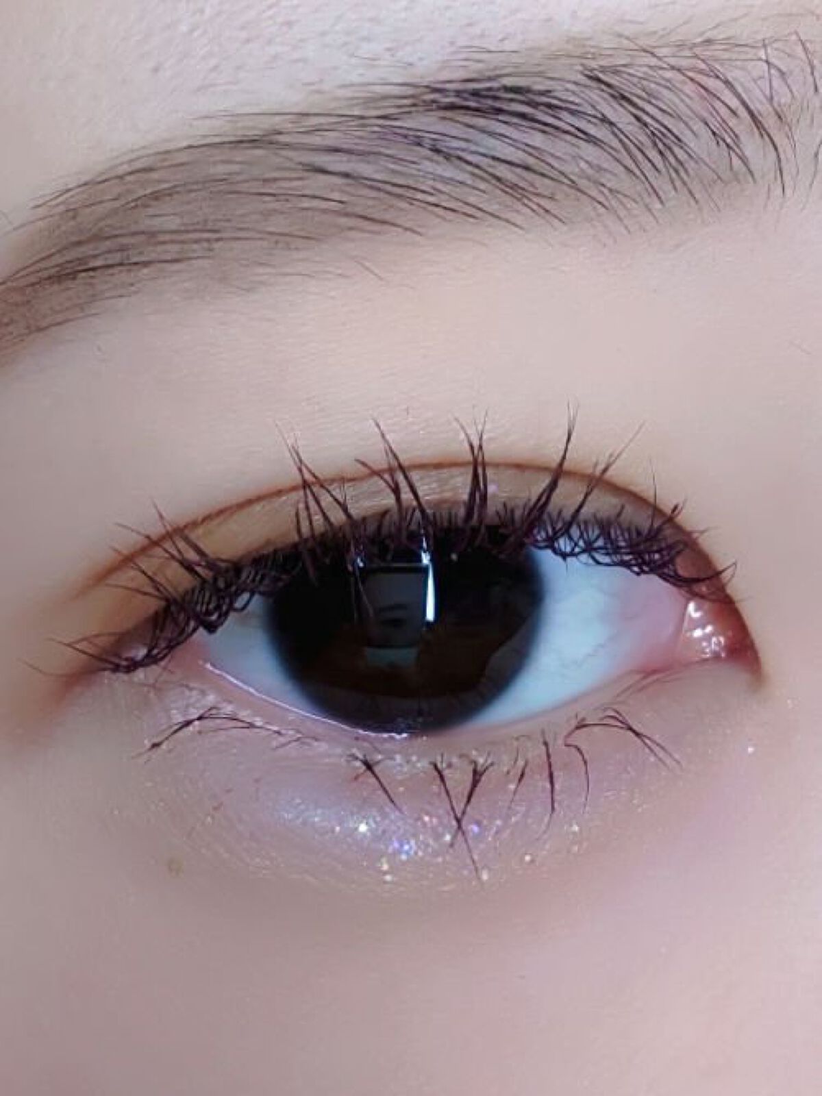 マスカラ ボリューム タイプ RD30 ワインレッド（ホリデーシーズン限定色）/ちふれ/マスカラを使ったクチコミ（2枚目）