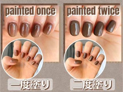 エクセル ネイルポリッシュ N/excel/マニキュアを使ったクチコミ(3枚目)