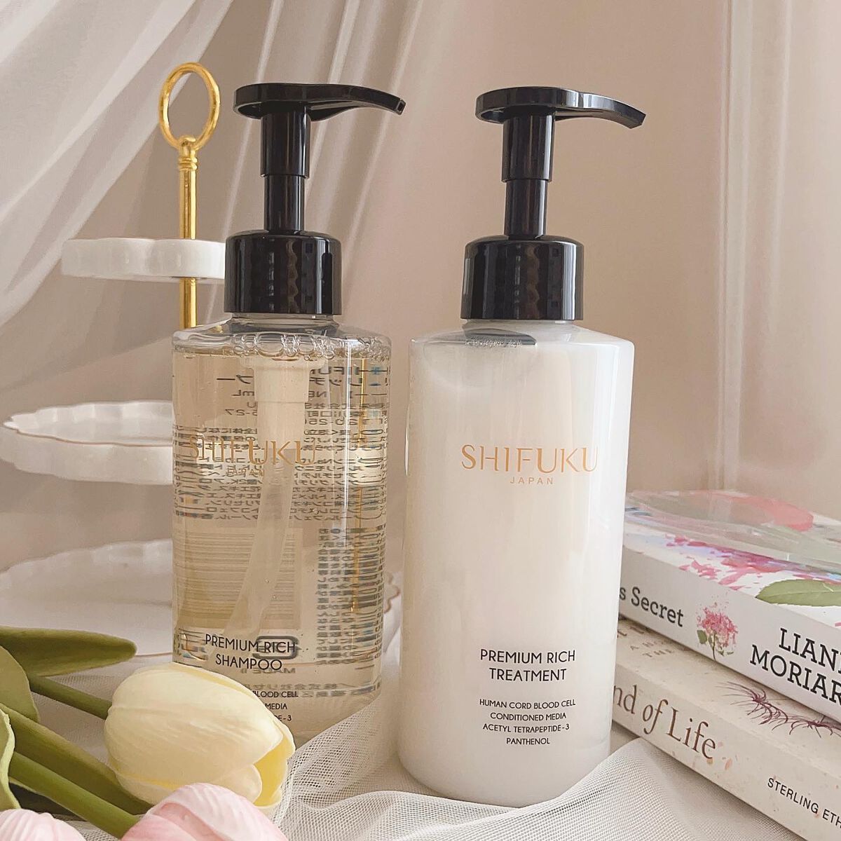 プレミアムリッチシャンプー/SHIFUKU/市販シャンプーを使ったクチコミ（2枚目）