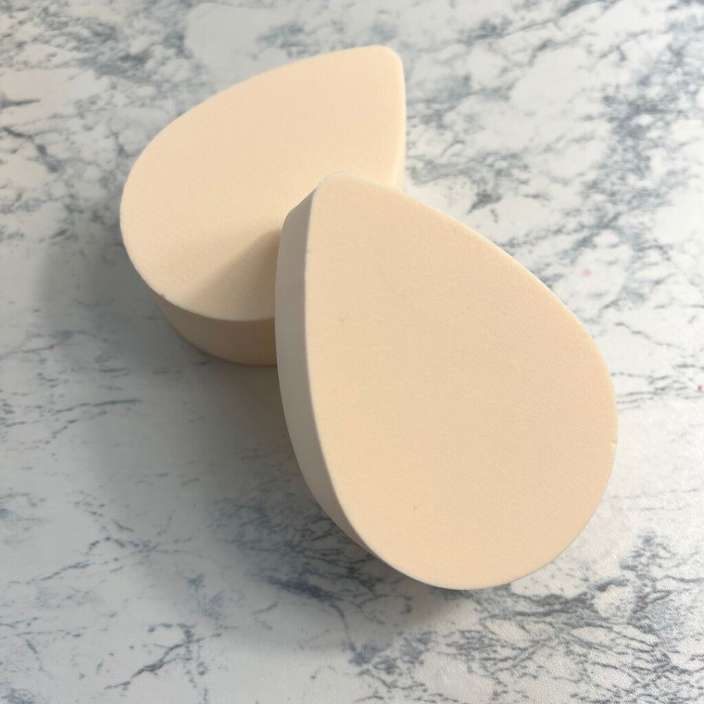 ハイドロ メイクアップスポンジ ウォータードロップ/THE TOOL LAB/パフ・スポンジを使ったクチコミ（3枚目）