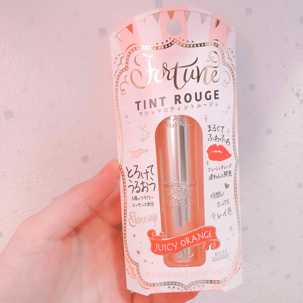 マシュマロティントルージュ/フォーチュン/リップティントを使ったクチコミ（2枚目）