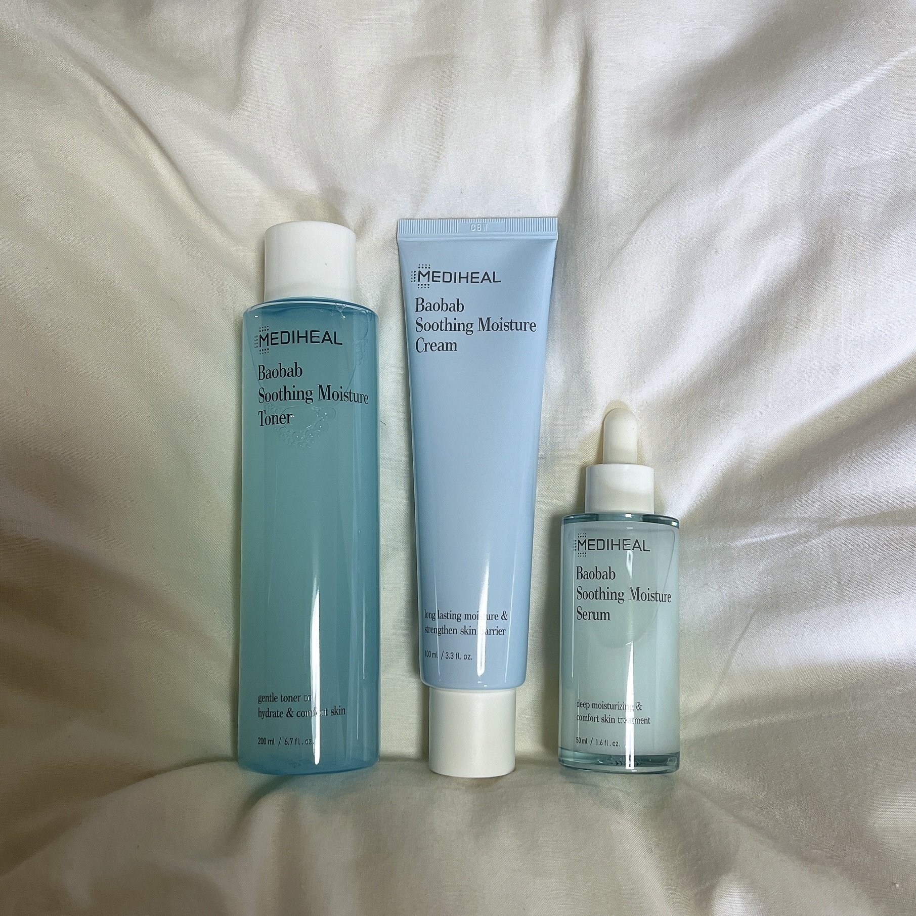 バオバブ スージング モイスチャークリーム/MEDIHEAL/フェイスクリームを使ったクチコミ（1枚目）