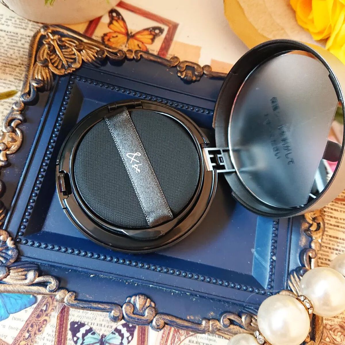 ＆be クッションファンデーション ライトベージュ/＆be/クッションファンデーションを使ったクチコミ（3枚目）