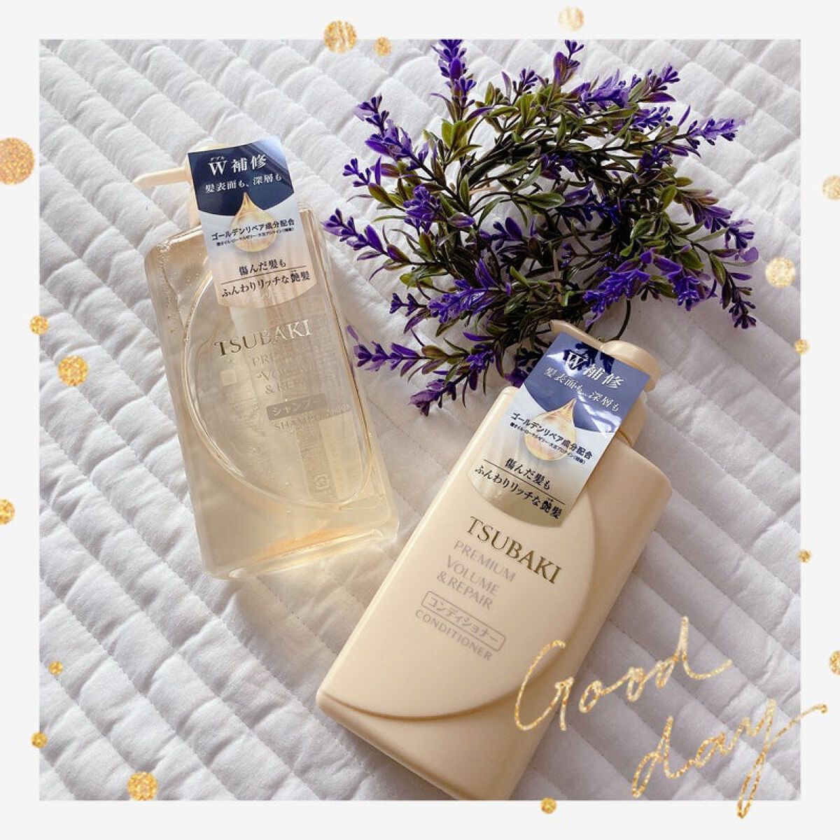 プレミアムリペア シャンプー／ヘアコンディショナー/TSUBAKI/市販シャンプーを使ったクチコミ（3枚目）