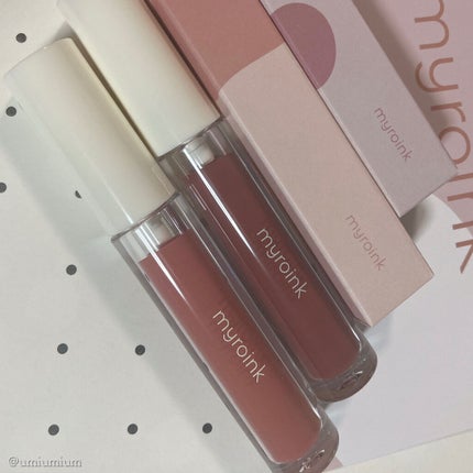 カラーフォーミーリップティント/myroink/リップティントを使ったクチコミ(6枚目)