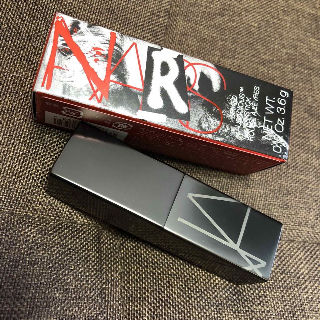 スパイクド オーデイシャスリップスティック/NARS/口紅を使ったクチコミ(2枚目)
