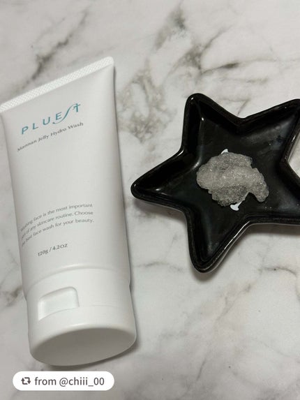 マンナンジェリーハイドロウォッシュ/PLUEST/洗顔料を使ったクチコミ(2枚目)