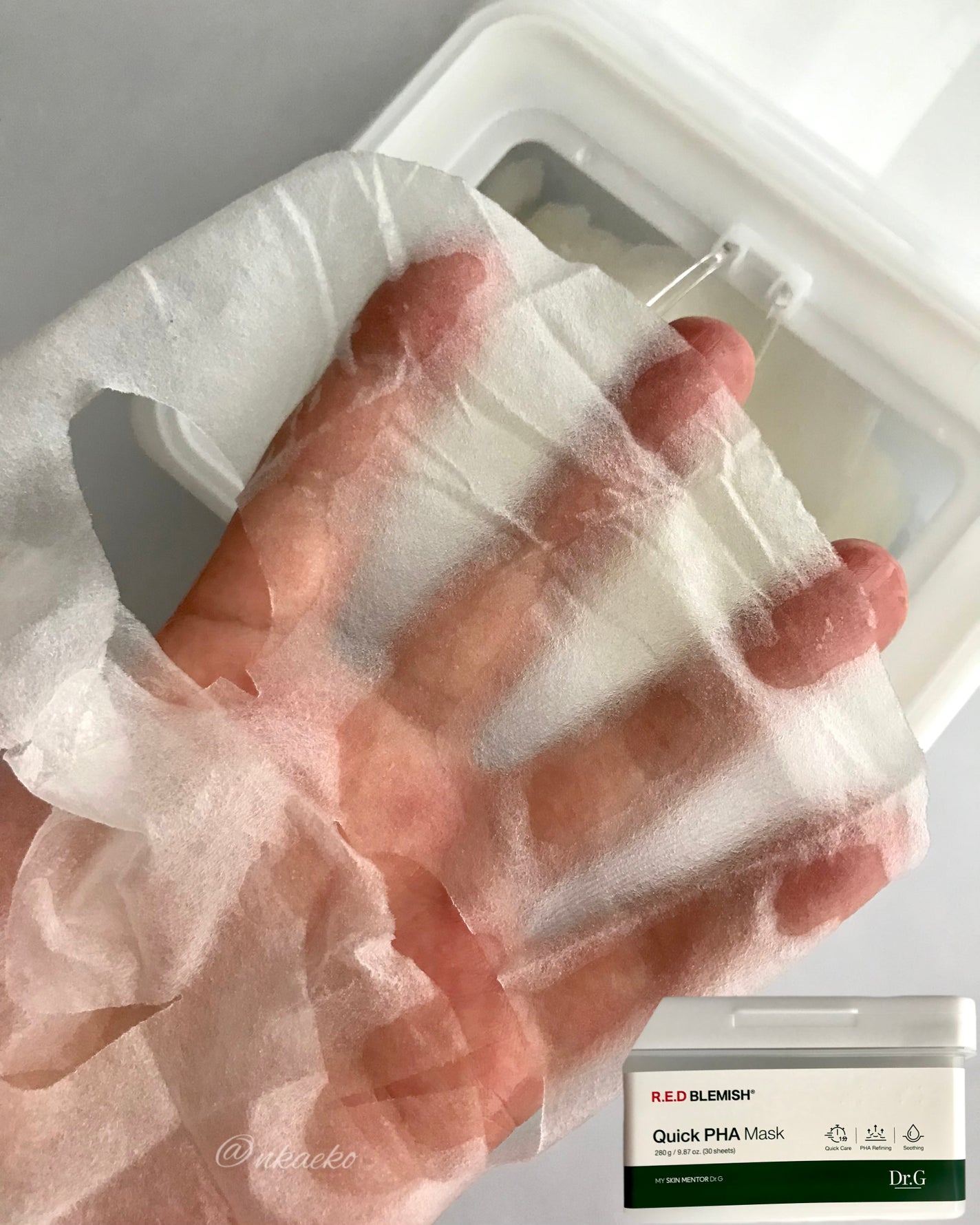 レッドブレミッシュスージングアップサン/Dr.G/日焼け止めクリームを使ったクチコミ(4枚目)