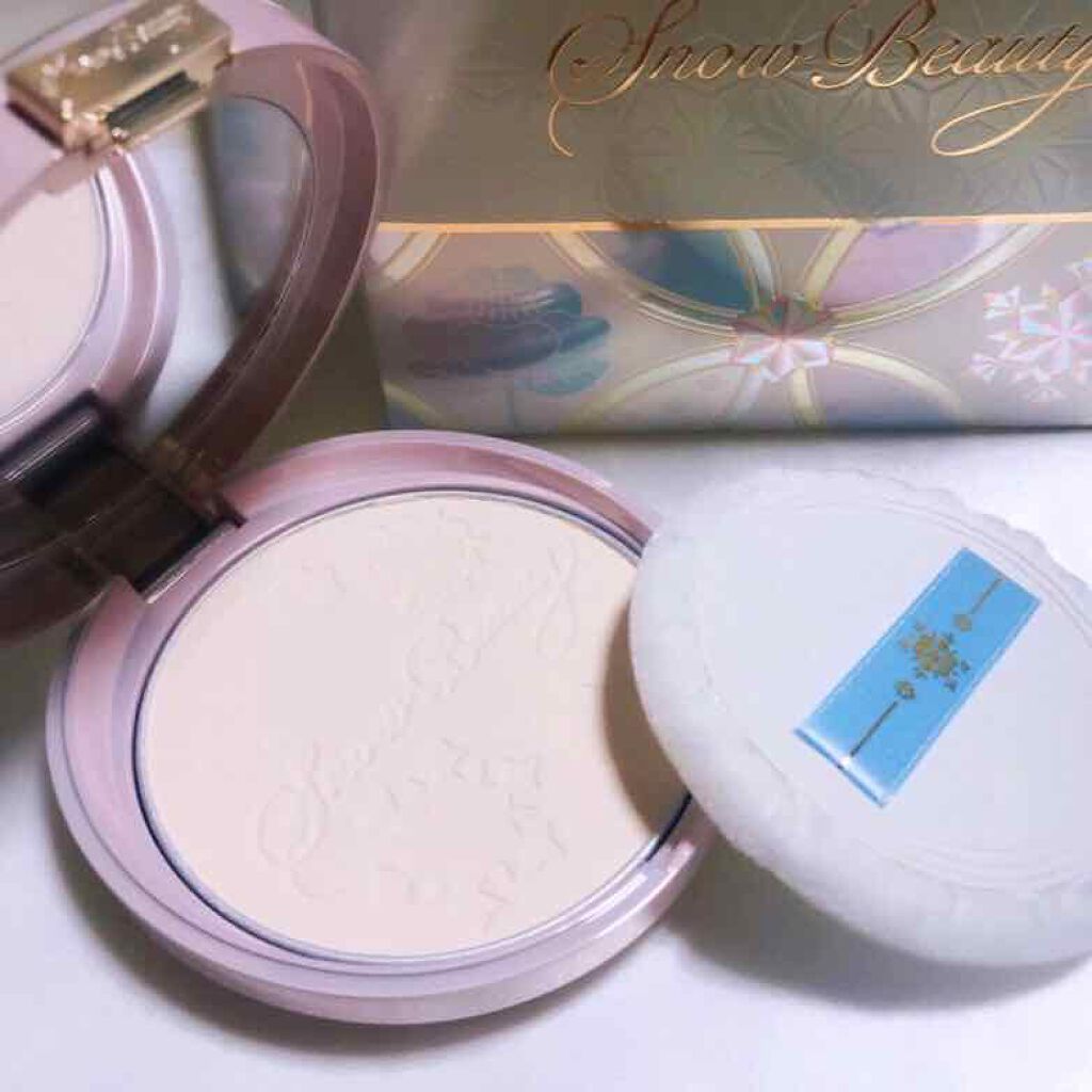 スノービューティー ホワイトニング フェイスパウダー 2020/スノービューティー/プレストパウダーを使ったクチコミ(3枚目)