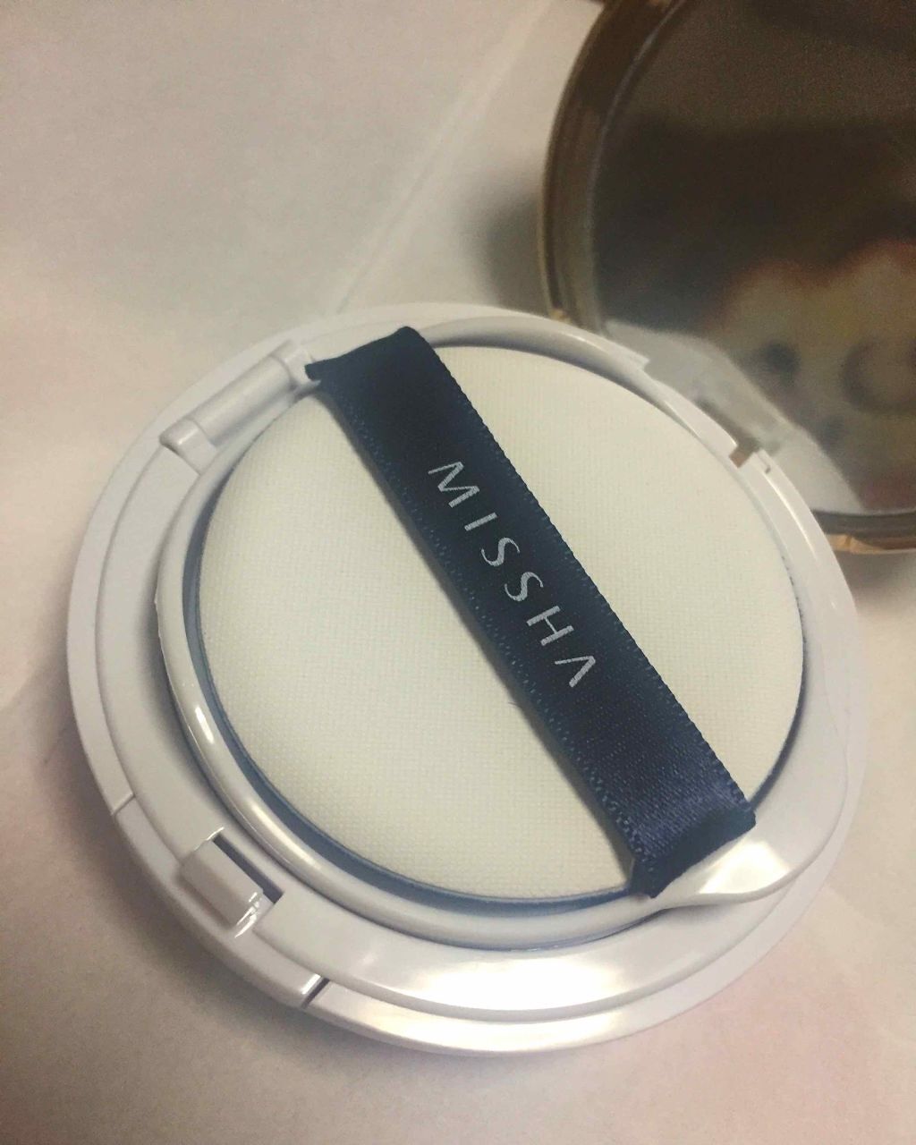 M クッション ファンデーション(モイスチャー)/MISSHA/クッションファンデーションを使ったクチコミ(2枚目)