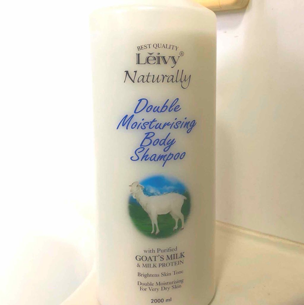 ボディシャンプー ゴートミルク/Leivy/ボディソープを使ったクチコミ(1枚目)