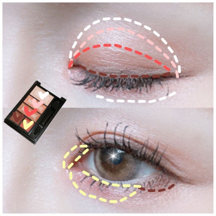 ショコラスウィート アイズ/リンメル ロンドン/アイシャドウパレットを使ったクチコミ(5枚目)