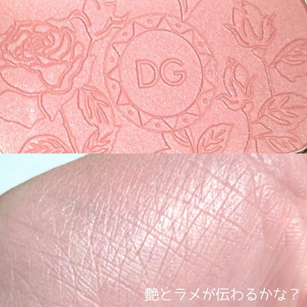 ブラッシュオブローズ ルミナスチークカラー/DOLCE&GABBANA BEAUTY/パウダーチークを使ったクチコミ(3枚目)