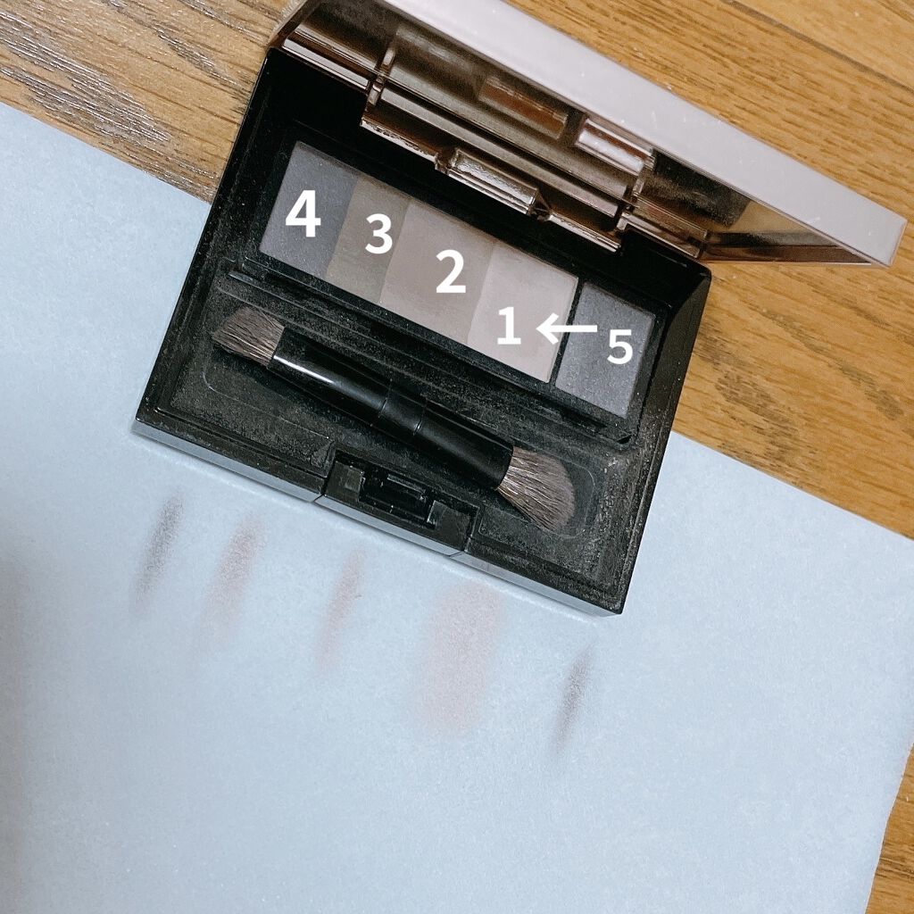 アイブロースタイリング 3D 50 (レフィル)/マキアージュ/パウダーアイブロウを使ったクチコミ（1枚目）