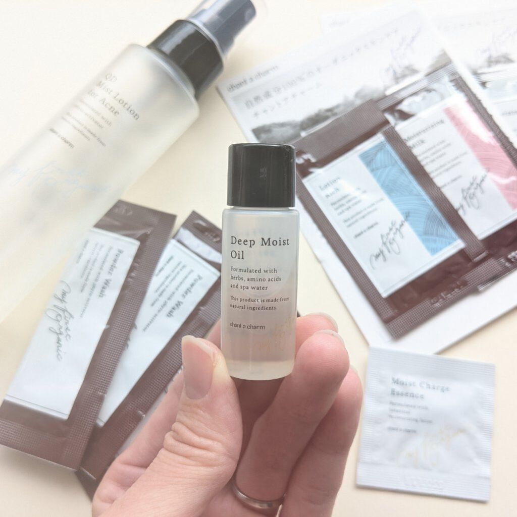 ディープモイストオイル/chant a charm /ブースター・導入液を使ったクチコミ（1枚目）