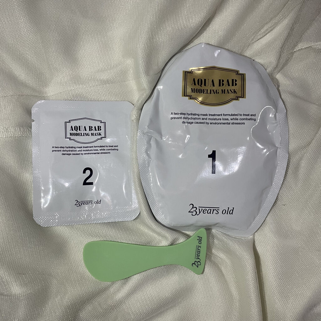アクアバムモデリングマスク/23years old/洗い流すパック・マスクを使ったクチコミ（2枚目）