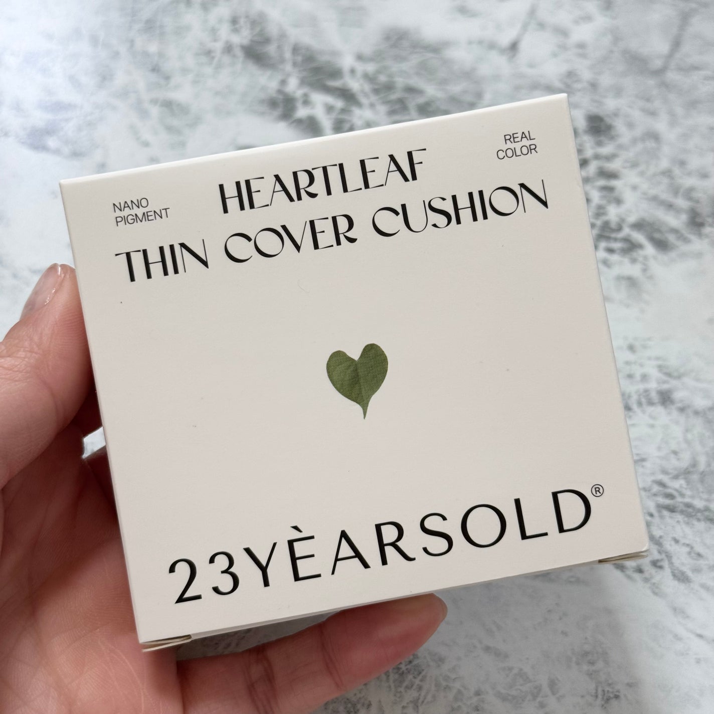 ハートリーフシーンカバークッション/23years old/クッションファンデーションを使ったクチコミ(8枚目)