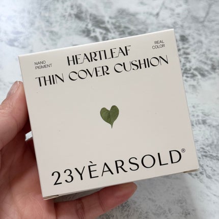 ハートリーフシーンカバークッション/23years old/クッションファンデーションを使ったクチコミ(8枚目)