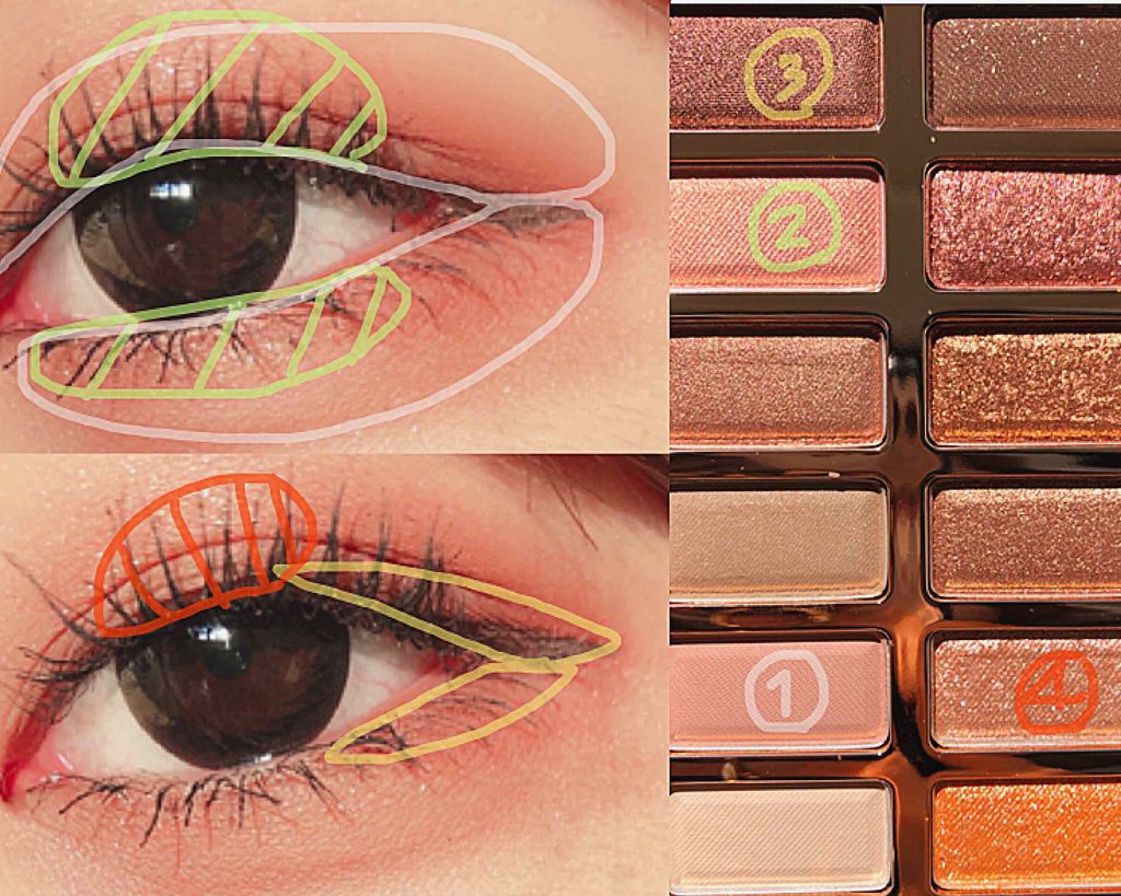 バレンタインボックス/VAVI MELLO/アイシャドウパレットを使ったクチコミ（3枚目）