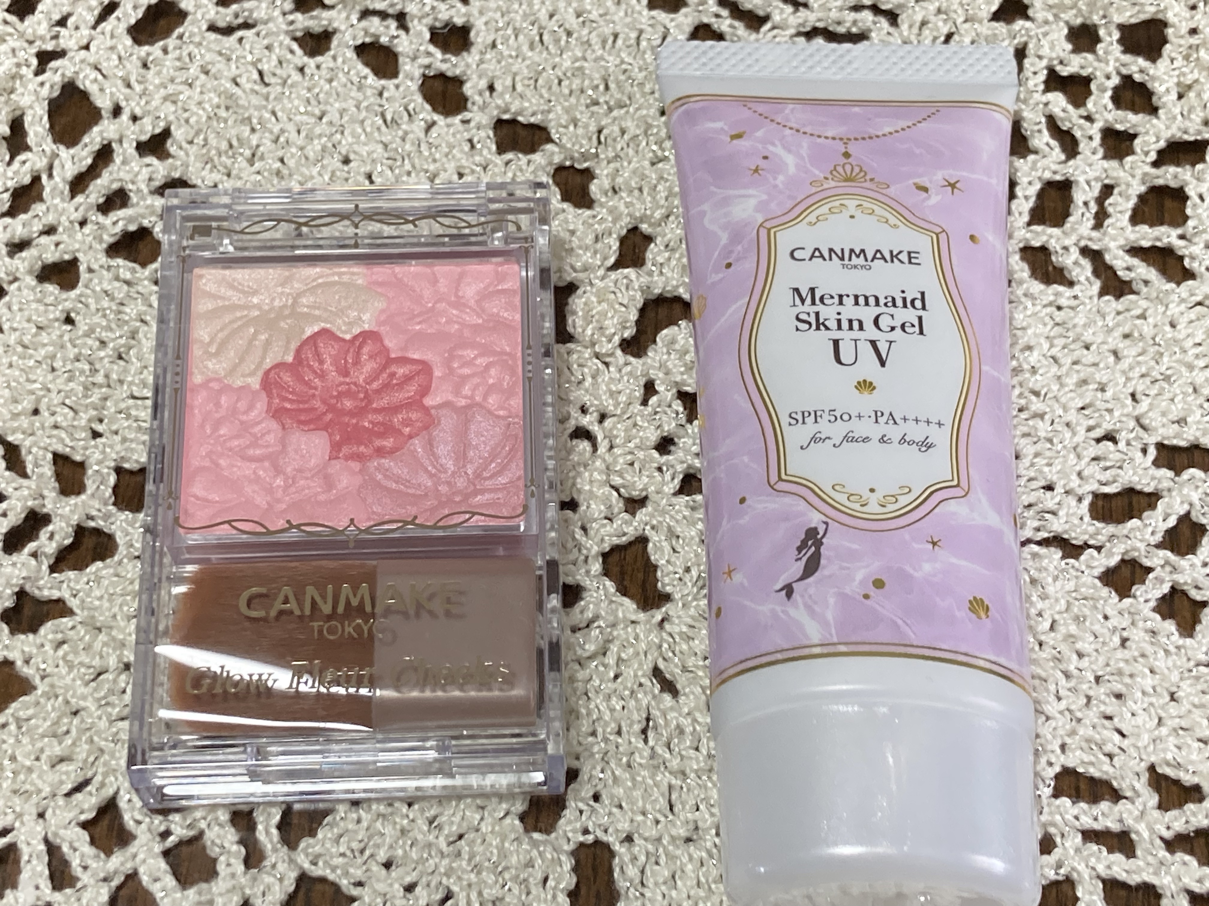 グロウフルールチークス/キャンメイク/パウダーチークを使ったクチコミ（1枚目）